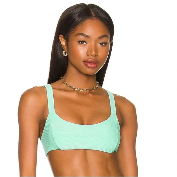 L*space Jess Bikini Top, bright teal - Picture 1 of 10